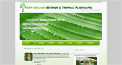 Desktop Screenshot of newenglandplantscapes.com